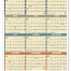 Time Management Span-A-Year (Non-Laminated) Calendar