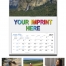 Large Hanger Calendar with 12-Month Grid