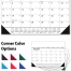 Desk Pad Calendar, Black &amp; White