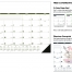 Desk Pad Calendar; Multi-Colored (Top Ad)
