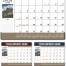 Vinyl Desk Pad Calendar, Scenic