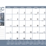 Vinyl Desk Pad Calendar, Scenic