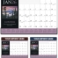 Vinyl Desk Pad Calendar, Motivations