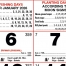 Almanac Calendar, Small