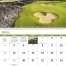 Fairways &amp; Greens Spiral Calendar