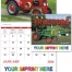 Classic Tractor Spiral Calendar