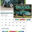 Treasured Trucks Spiral Calendar