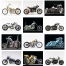 Motorcycles Spiral Calendar