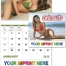 Swimsuits Spiral Calendar