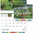 Garden Walk Spiral Calendar