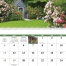 Garden Walk Spiral Calendar