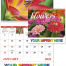 Flowers Spiral Wall Calendar