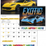 Exotic Sports Cars Spiral Calendar