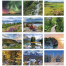 Canadian National Parks Spiral Calendar