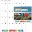 Seasonal Expressions Big Block Calendar