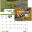 Healthy Living Window Calendar