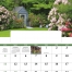 Garden Walk Window Calendar