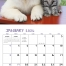 Puppies and Kittens Mini Calendar