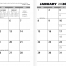 Cue Monthly Pocket Planner (3.5x6, Stapled)