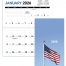 Budget Pocket Planner, Patriotic Impressions (3.5x6, Stapled)