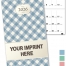 Budget Pocket Planner; Vintage Gingham (3.5x6, Stapled)