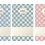 Budget Pocket Planner; Vintage Gingham (3.5x6, Stapled)
