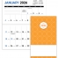 Budget Pocket Planner; Retro Summer (3.5x6, Stapled)