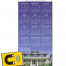 Tradenet Magna-Cal Card Calendar - HOME/HOUSE B (Blank/Bulk)