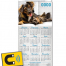 Tradenet Magna-Cal Card Calendar - PETS (Blank/Bulk)