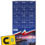 Tradenet Magna-Cal Card Calendar - USA LIGHTHOUSE (Blank/Bulk)