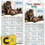 Tradenet Magna-Cal Card Calendar - PETS
