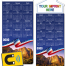 Tradenet Magna-Cal Card Calendar - USA YOSEMITE