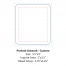 Custom Calendar Magnet, 3.5 x 4 (Laminated)