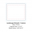 Custom Calendar Magnet, 3.5 x 4 (Laminated)