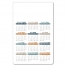 Custom Calendar Magnet, 5.5 x 8.5 (Laminated)