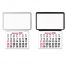14-Month Press-n-Stick™ Calendar; Business Card Holder (BLANK)