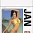 Sunshine Girls Press-n-Stick™ Calendar, Full Color