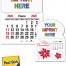 Spanish Press-n-Stick™ Calendar, Full Color