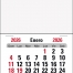 Spanish Press-n-Stick™ Calendar, Full Color
