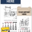 Cowboy Press-n-Stick™ Calendar