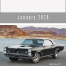 Cruisin&#039; Cars Press-n-Stick™ Calendar