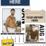 Male Call Press-n-Stick™ Calendar