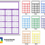 Year-At-Glance Giant Wall Calendar w/Week Numbers (27x39) - FULL COLOR / LAMINATED
