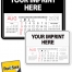 Warwick Easy Stick™ Calendar, Rectangle