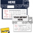 Warwick Easy Stick™ Calendar, Semi Truck
