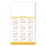 Spark Custom Laminated Card Calendar, 4 x 7