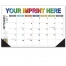 Vista Desk Pad Calendar, Modern (17x12, Color)