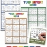 Full Year View Calendar - 20 x 29 (Accent, Laminated)