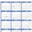 Full Year View Calendar - 27 x 38 (Accent)