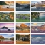 Scenic Moments Large Desk Calendar